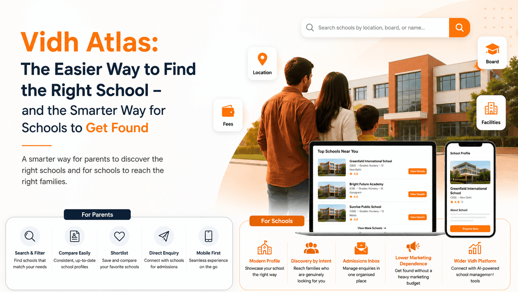 Vidh Atlas: Find the Right School, Faster