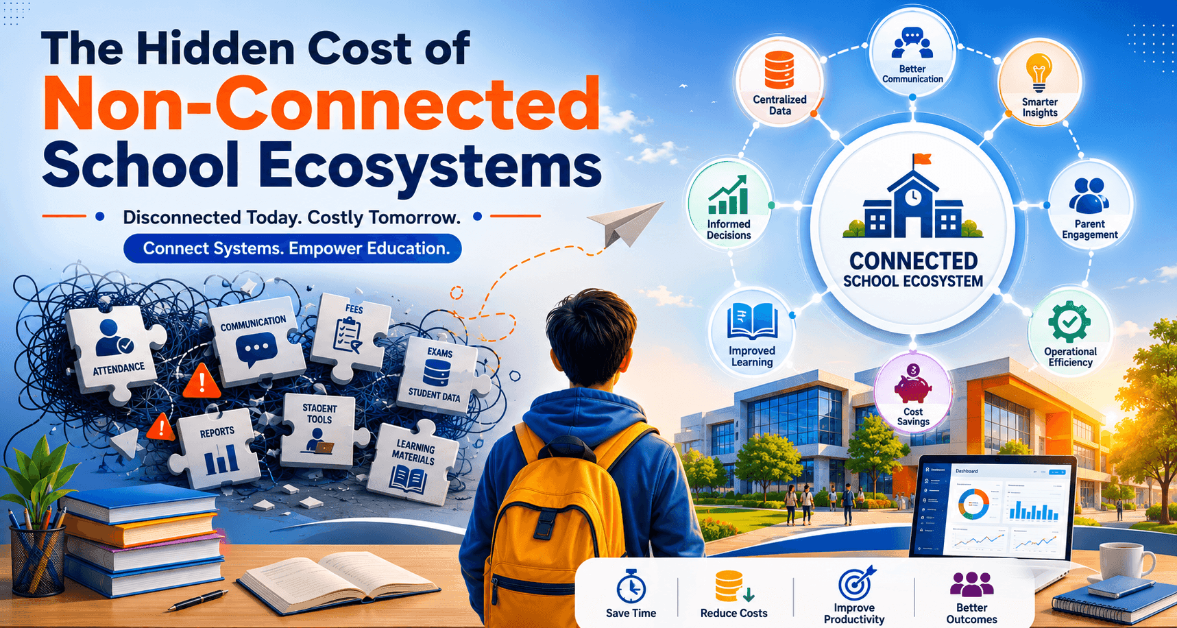 The Hidden Cost of Non-Connected School Ecosystems